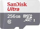 Карта пам'яті Sandisk Ultra microSDXC 256GB 100MB/s Class 10 UHS-I, EAN: 619659196516 (SDSQUNR-256G-GN3MN)