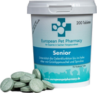 Біологічно активна добавка для літніх собак EUROPEAN PET PHARMACY Senior 200 табл. (7350039351332)
