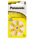 Повітряно-цинкова батарейка Panasonic PR230 1,4В PR-230/6LB Блістер 6шт