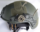 Крепление для активных наушников на шлем FAST, адаптер наушников Койот 112987 - изображение 4
