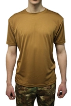 Термо футболка тактична потовідвідна Ecoby, розмір S, Койот - зображення 1