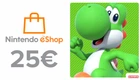 Nintendo eShop Card 25€ - Europe