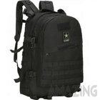Тактический (штурмовой, военный) рюкзак U.S. Army 45 литров Черный M11B - изображение 8