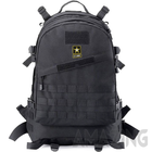 Тактический (штурмовой, военный) рюкзак U.S. Army 45 литров Черный M11B - изображение 12