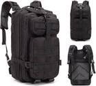 Тактичний багатофункціональний штурмовий рюкзак M07B, міський. Трекінговий рюкзак 45 л. Black - зображення 5