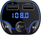 FM-трансмітер Sencor SWM 4545 Bluetooth, MP3, USB, WMA, FLAC, WAV - зображення 6