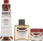Zestaw upominkowy vintage w metalowym pudełku Proraso Delikatne golenie i pielęgnacja sztywnego włosia (8004395003617) - obraz 2