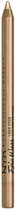 Водостійкий олівець для повік і тіла NYX Professional Makeup Epic Wear 02 Gold Plated 1.22 г (800897207441) - зображення 1