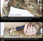 Тактичні Штани IDOGEAR G3 V2 Combat Pants Multicam із наколінниками Мультикам Розмiр XL - зображення 6