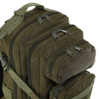 Рюкзак тактический штурмовой рейдовый SP-Sport Military Rangers 2282 объем 20 литров Olive - изображение 5