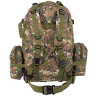 Рюкзак тактический штурмовой рейдовый SP-Sport 5504 объем 30 литров Camouflage Pixel - изображение 3
