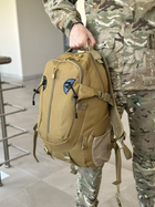 Военный тактический штурмовой рюкзак Tactic на 25 л Койот (A57-807-coyote) - изображение 6