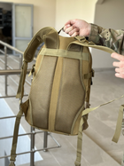 Военный тактический штурмовой рюкзак Tactic на 25 л Койот (A57-807-coyote) - изображение 9