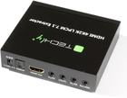 Ekstraktor audio Techly HDMI 4K SPDIF Toslink, 4x Jack 3.5mm, LPCM 5.1CH / 7.1CH (25756) (8054529025756) - obraz 4