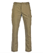 Тактические брюки Mil-Tec Teesar RipStop BDU Slim Fit Хаки 11853104-L - изображение 1
