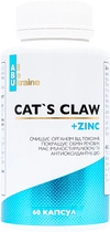 Кошачий коготь All Be Ukraine с витамином С и цинком Cat's Claw 60 капсул (4820255570563) - изображение 1