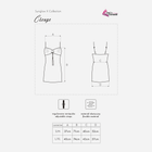 Нічна сорочка LivCo Corsetti Fashion Csenge LC 90393 S/M Золотиста (5903050364069) - зображення 8