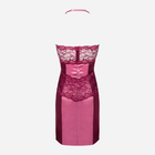 Еротичний комплект (пеньюар + трусики-стринги) LivCo Corsetti Fashion Priya LC 13429 M Рожевий (5907996381302) - зображення 6