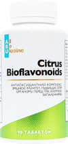 Цитрусовые биофлавоноиды All Be Ukraine Citrus bioflavonoids 90 таблеток (4820255570594) - изображение 1