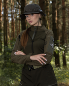 Жіноча сорочка тактична BEZET Combat хакі - XS - зображення 2