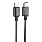 Кабель BOROFONE BX87 Sharp Type-C - Type-C (3A-60W-1M) Чорний
