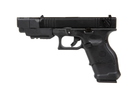 Страйкбольний пістолет D-Boys Glock 26 Advanced Full Auto Green Gas Black - зображення 1
