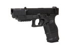Страйкбольний пістолет D-Boys Glock 26 Advanced Full Auto Green Gas Black - зображення 3