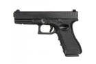 Страйкбольний пістолет D-Boys Glock 17 Gen.3 721 Green Gas Black - зображення 1