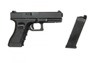 Страйкбольний пістолет D-Boys Glock 17 Gen.3 721 Green Gas Black - изображение 8