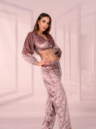 Piżama (top + spodnie) LivCo Corsetti Fashion Setisa LC 90655 S/M Pink (5907621624804) - obraz 3