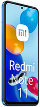Smartfon Xiaomi Redmi Note 11 4/128GB NFC DualSim Twilight Blue (MZB0AO3EU) - obraz 3