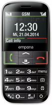 Telefon komórkowy Emporia Euphoria V50 Black