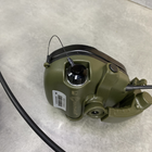 Навушники тактичні Earmor M32X Mark3, активні, з кріпленням на шолом і знімним мікрофоном, колір Олива (243816) - зображення 4