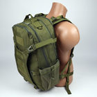 Тактичний штурмовий рюкзак Molly Nylon 900d 35 л Olive - зображення 6