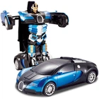 Машинка трансформер Bugatti радиоуправляемая Синий