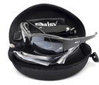 Защитные тактические очки Daisy X7 Black + 4 комплекта линз - изображение 6