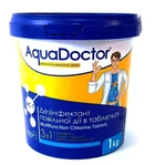 Мультитаблетка для басейну (хлор, альгіцид, коагулянт) AquaDoctor 1 кг (IND-MCT-1)