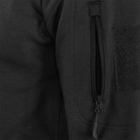 Тактическая толстовка черная с капюшоном Mil-Tec худи 11472302-ХL - изображение 6