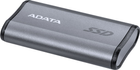 ADATA Elite SE880 1TB USB 3.2 Gen2 Type-C 3D NAND (QLC) Titanium Gray (AELI-SE880-1TCGY) Zewnętrzna - obraz 4