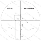 Оптичний приціл Vector Optics Rifle Scope Veyron 6-24x44 - Illuminated Dot. d:30 мм. First Focal Plane. - зображення 7