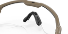 Баллистические, тактические очки Oakley SI Ballistic M Frame Alpha с линзами: Прозрачная/Smoke Gray. Цвет оправы: Terrain Tan. - изображение 5
