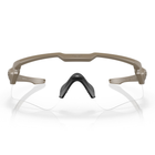 Баллистические, тактические очки Oakley SI Ballistic M Frame Alpha с линзами: Прозрачная/Smoke Gray. Цвет оправы: Terrain Tan. - изображение 6