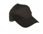 Бейсболка кепка Mil-Tec чорна 12315002 - зображення 1