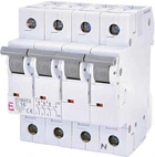 Автоматический выключатель ETIMAT 6 3p+N C 16А (6 kA), 2146516, ETI