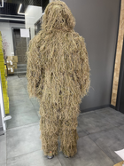 Маскировочный костюм Кикимора (Geely), нитка Койот, размер L-XL до 80 кг, костюм разведчика - изображение 7