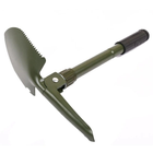 Багатофункціональна складана штикова міні лопата туристична саперна Shovel Mini з чохлом Green - зображення 4