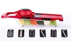 Овощерезка Красный Mandoline Slicer №13 6 in 1 (IS33)