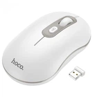Мышка беспроводная HOCO GM21 Platinum 2.4 G business wireless mouse white/gray