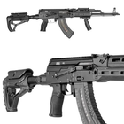 Рукоятка пістолетна для AK, FAB Defence GRADUS, колір – Чорна, прогумована для AK-47/74, AKM, АКС-74У - зображення 15