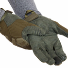 Рукавички тактичні із закритими пальцями Zelart Military Rangers 9875 розмір XL Olive - зображення 3